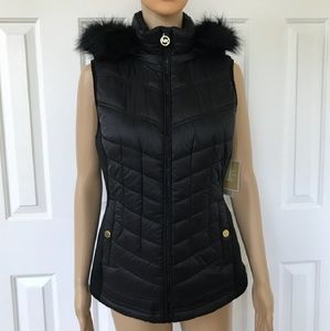 Michael Kors hooded vest